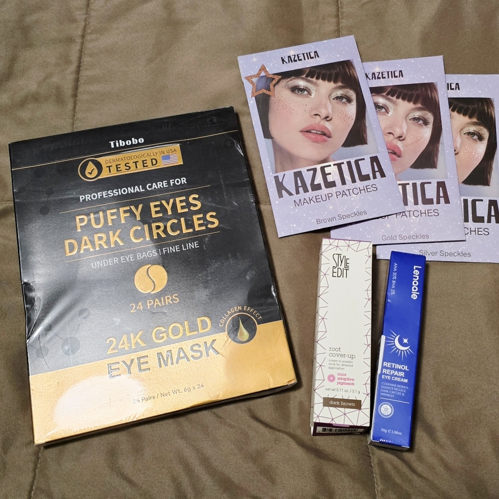 Beauty Bundle Lot Eye Mask Freckles Retinol